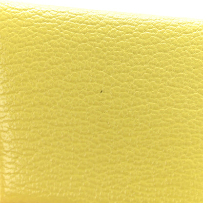 Hermes Chevre Mysore Bastia Coin Purse Lime 8 of 9