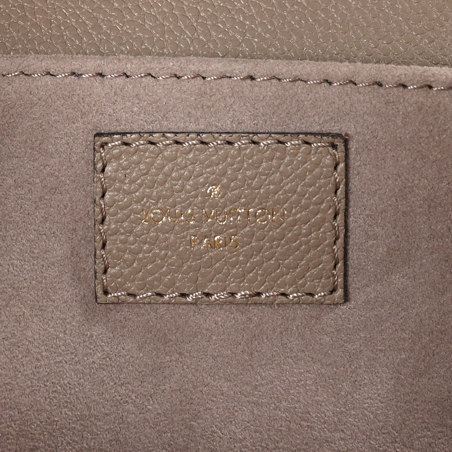 Louis Vuitton Empreinte Monogram Giant Pochette Metis East West Tourterelle Creme 7 of 11