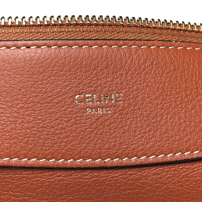 Celine Supple Calfskin Medium Romy Shoulder Bag Tan 5 of 11