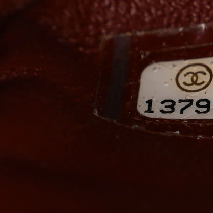 Chanel Patent Jumbo Single Flap Bordeaux 7 of 11