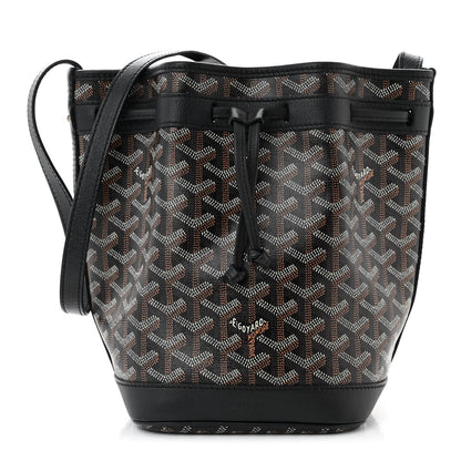 Goyard Goyardine Petit Flot Bucket Bag PM Black 1 of 10