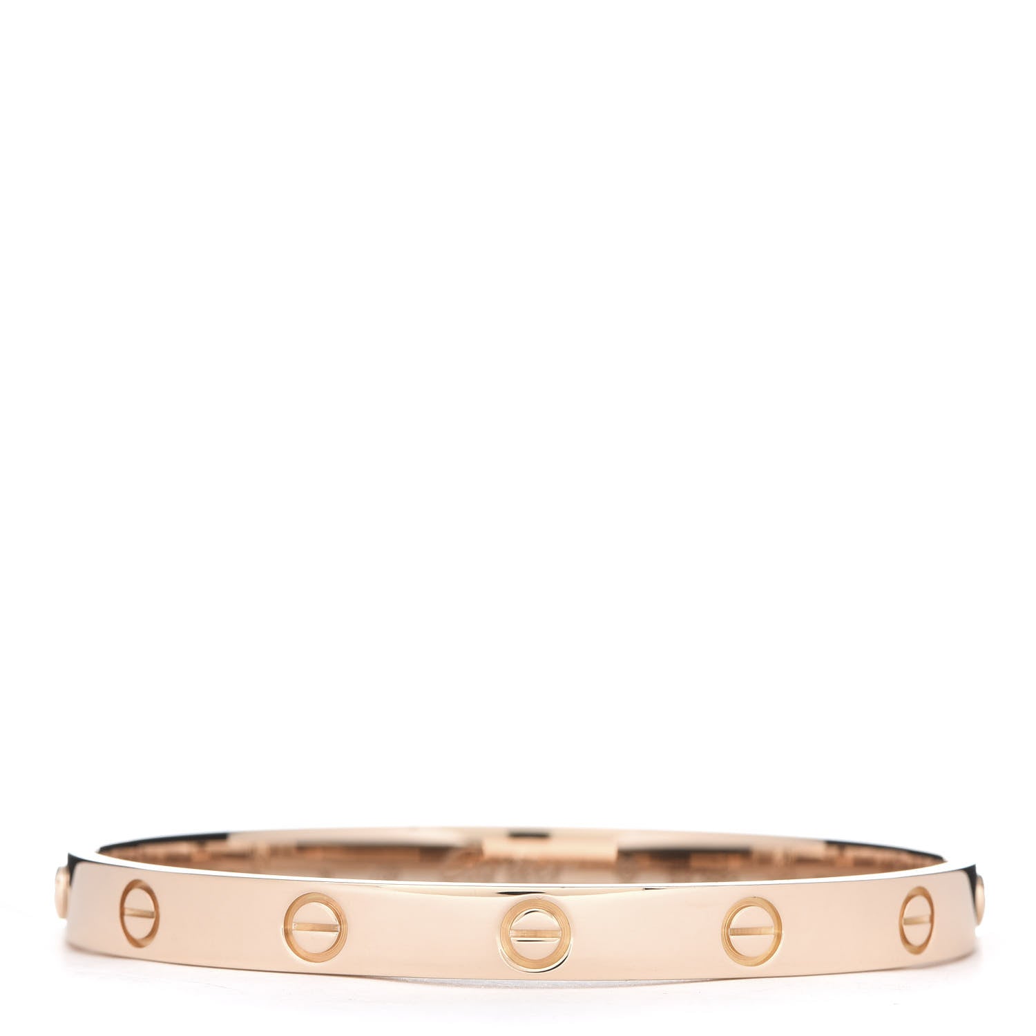 Cartier 18K Pink Gold LOVE Bracelet 18 1 of 6