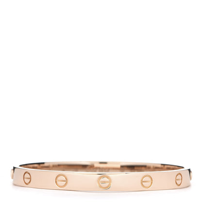 Cartier 18K Pink Gold LOVE Bracelet 18 1 of 6