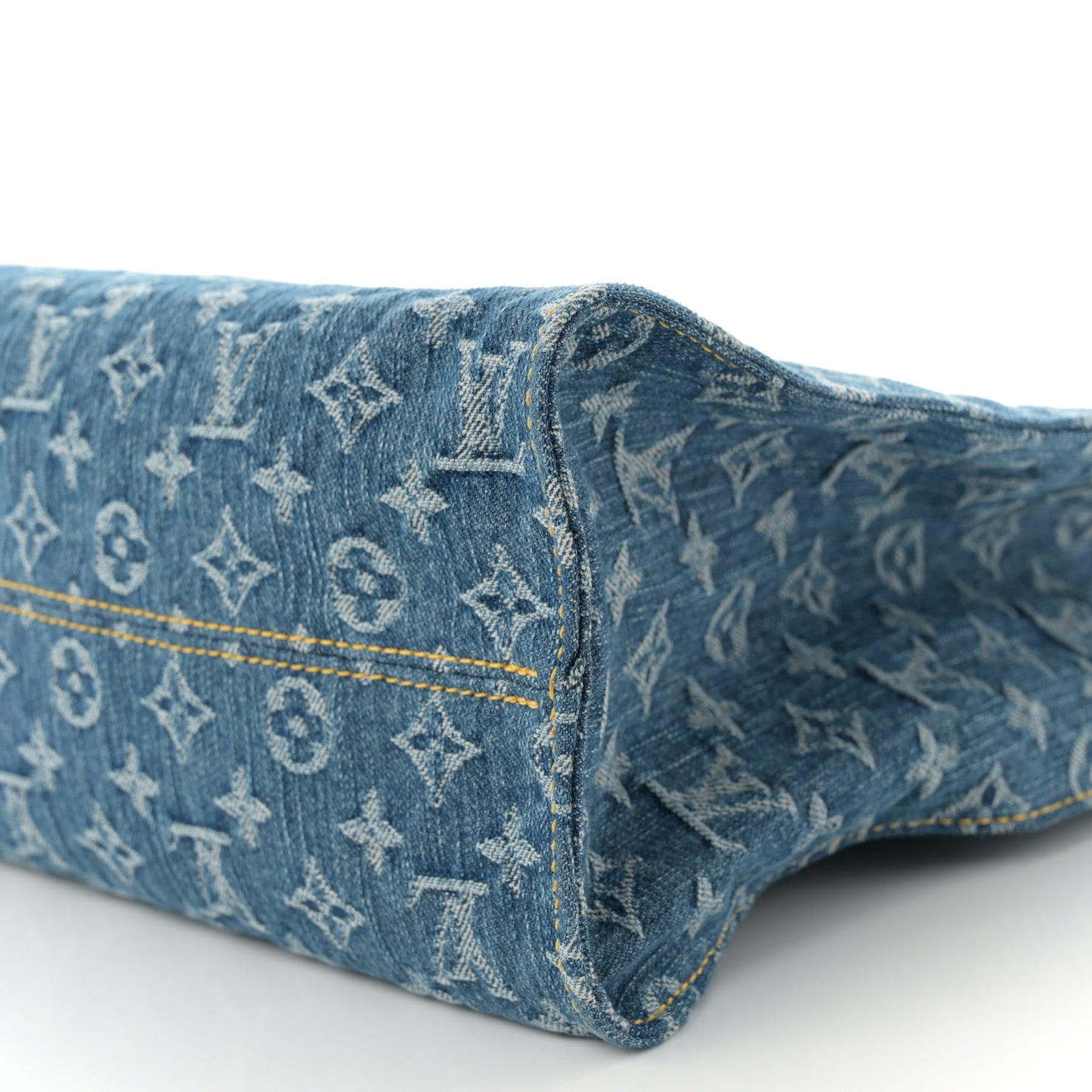 Monogram Denim Onthego MM Blue