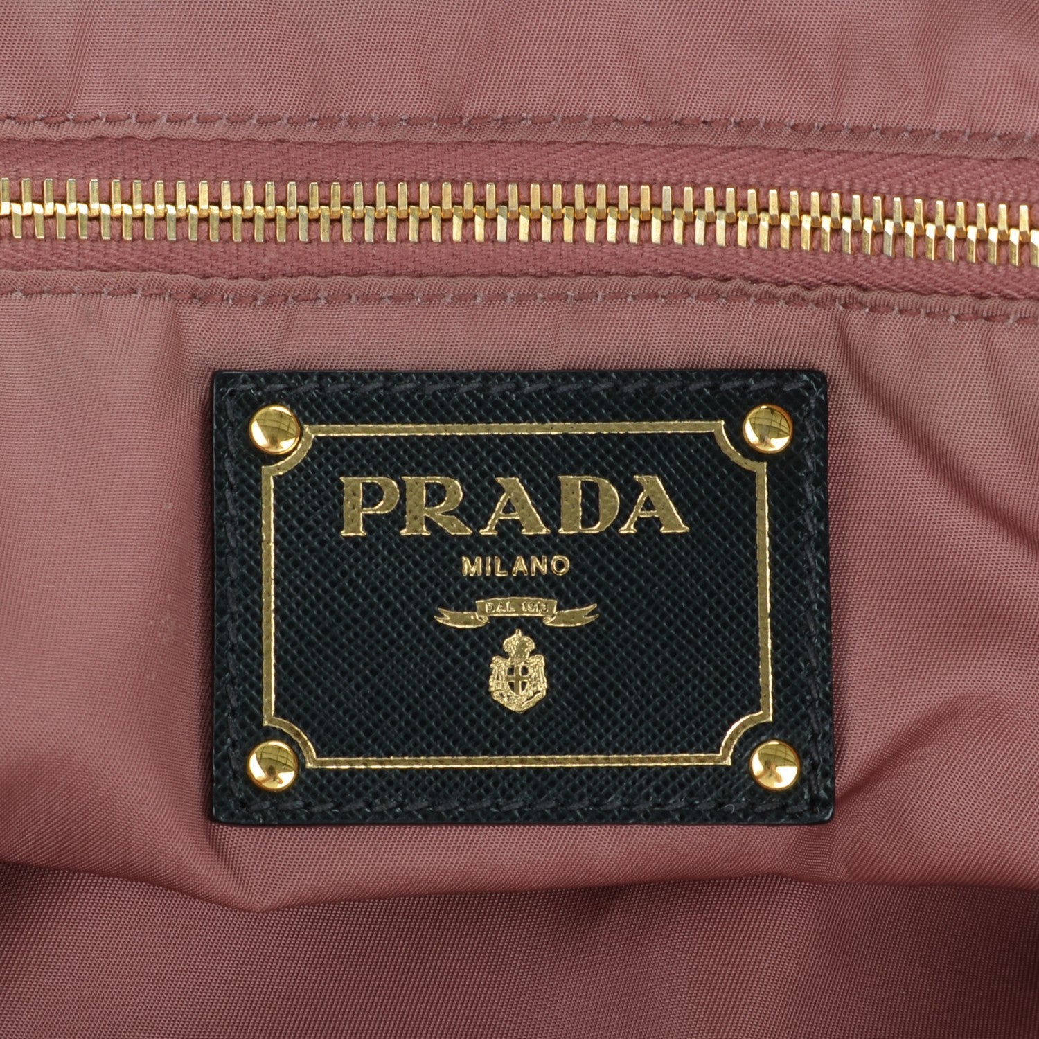 Prada Tessuto Nylon Saffiano Tote Nero Black 6 of 12