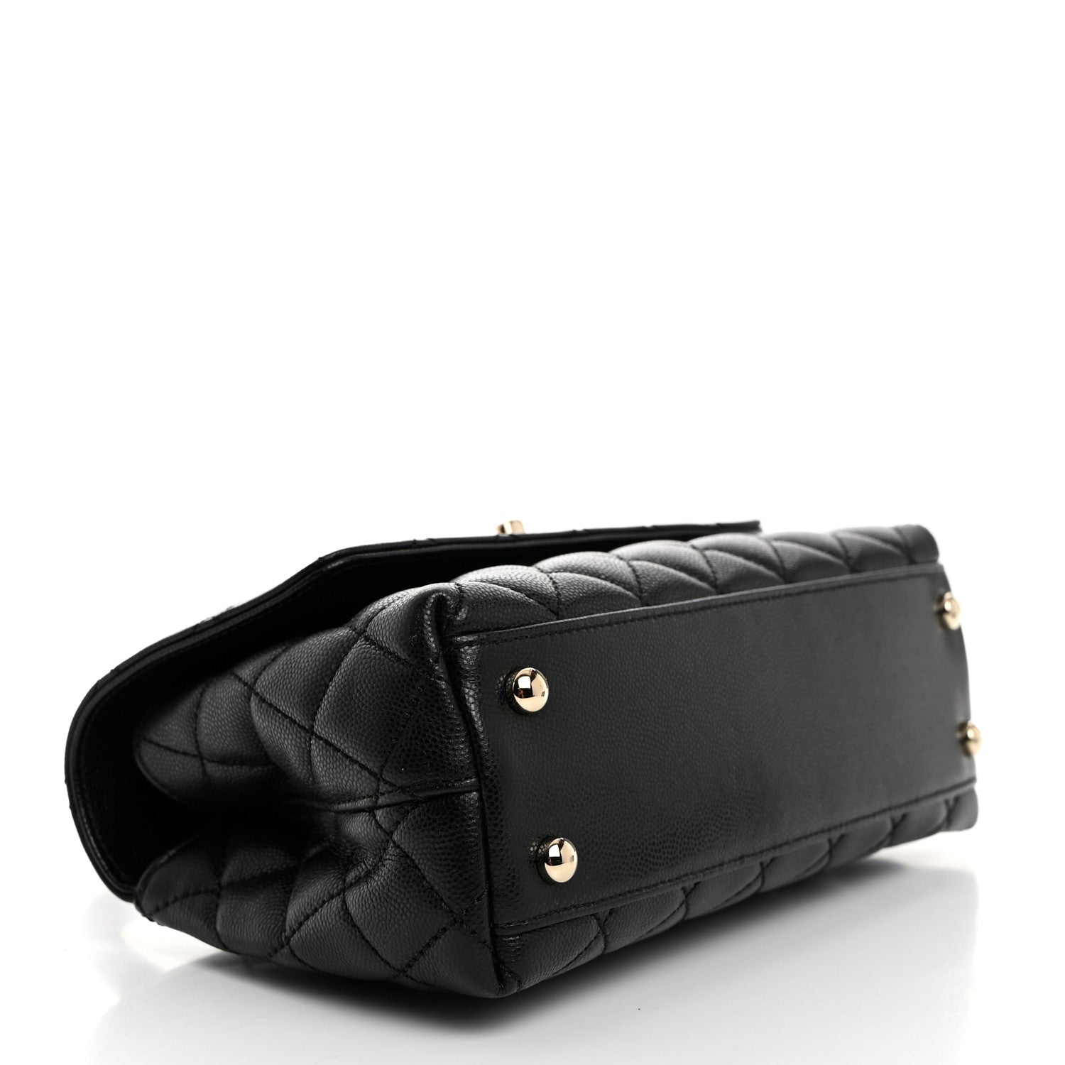 Chanel Caviar Quilted Mini Coco Handle Flap Black 4 of 10