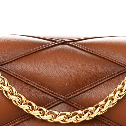 Louis Vuitton Lambskin Malletage Top Handle GO-14 MM Toast Tan 8 of 12