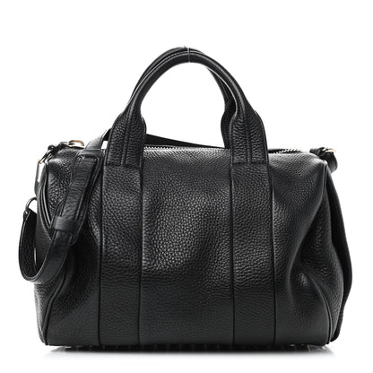 Alexander Wang Pebbled Lambskin Rockie Black Pale Gold Hardware 1 of 10