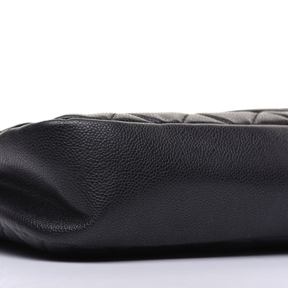 Chanel Caviar Quilted CC Timeless Soft Tote Black 6 of 19