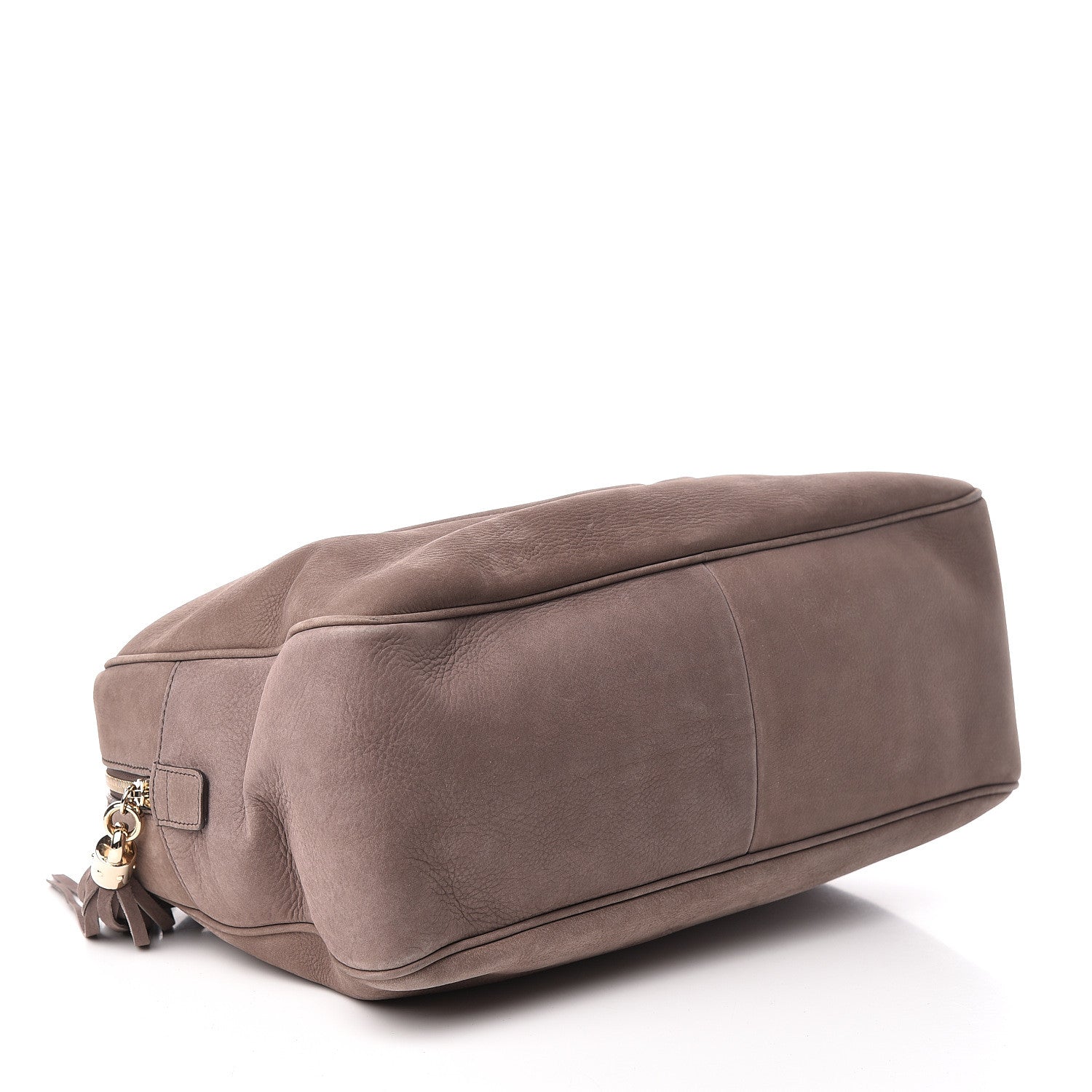 Gucci Vitello Range Medium Soho Bowler Grey Field 4 of 12