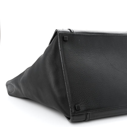 Celine Smooth Calfskin Medium Phantom Luggage Black 10 of 12