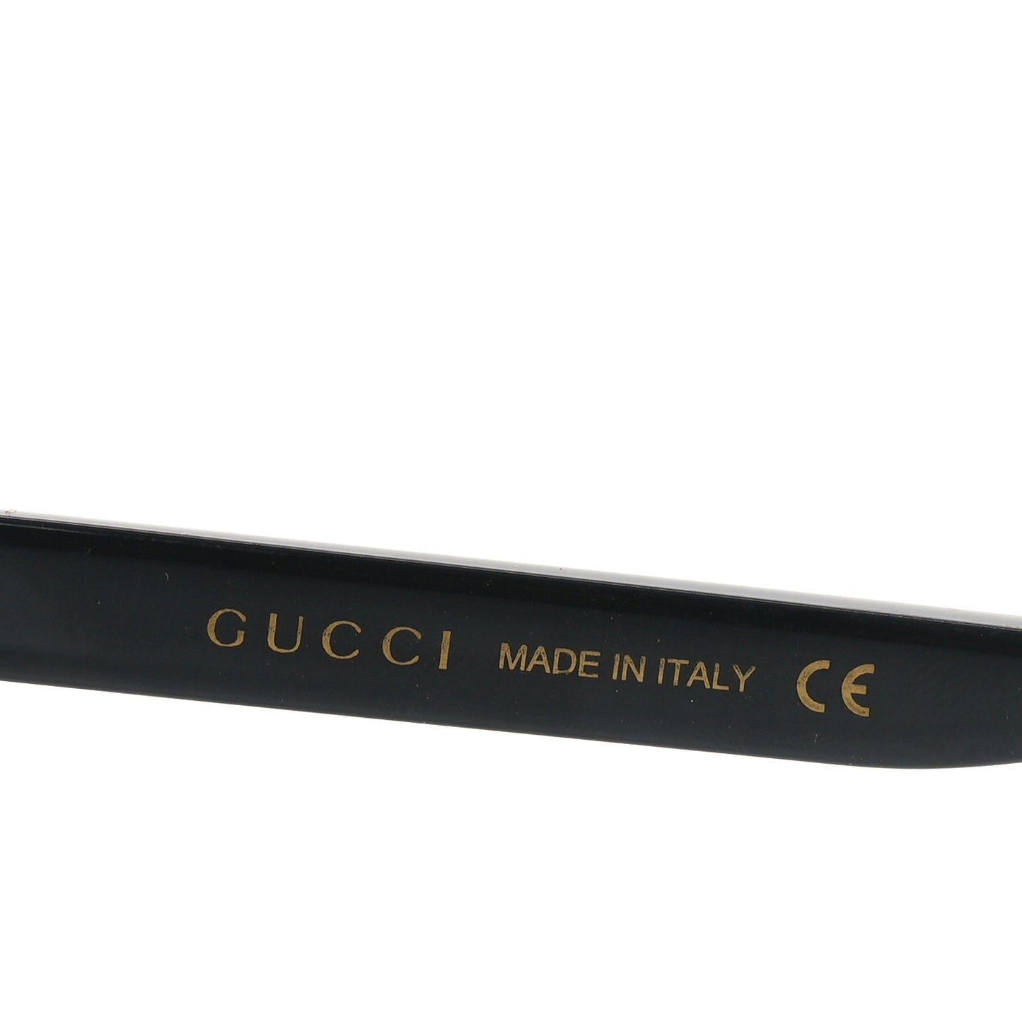 Acetate Shield Sunglasses GG0467S Black
