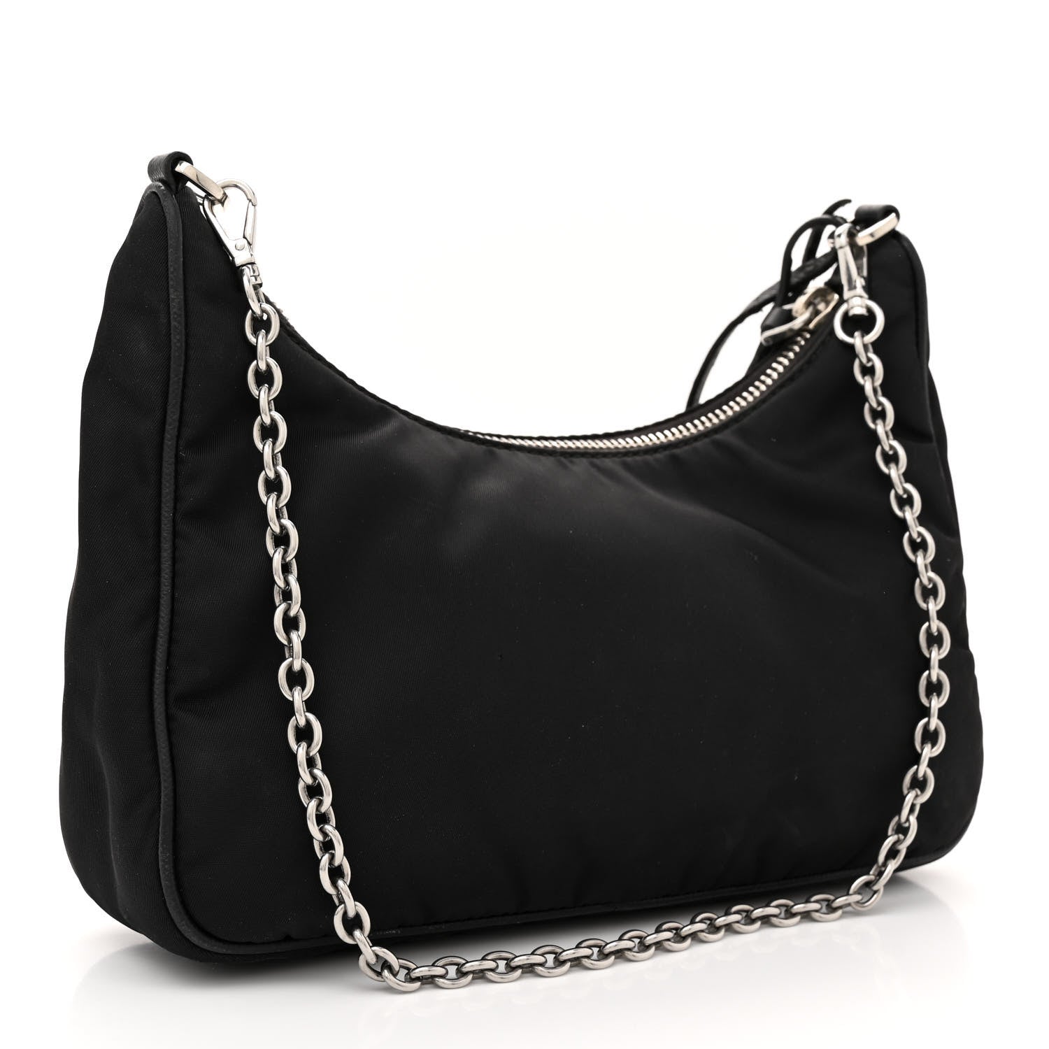 Prada Nylon Re-Edition 2005 Shoulder Bag Black 3 of 14