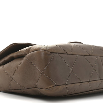 Chanel Lambskin Stitched Orient Express Flap Brown 9 of 10