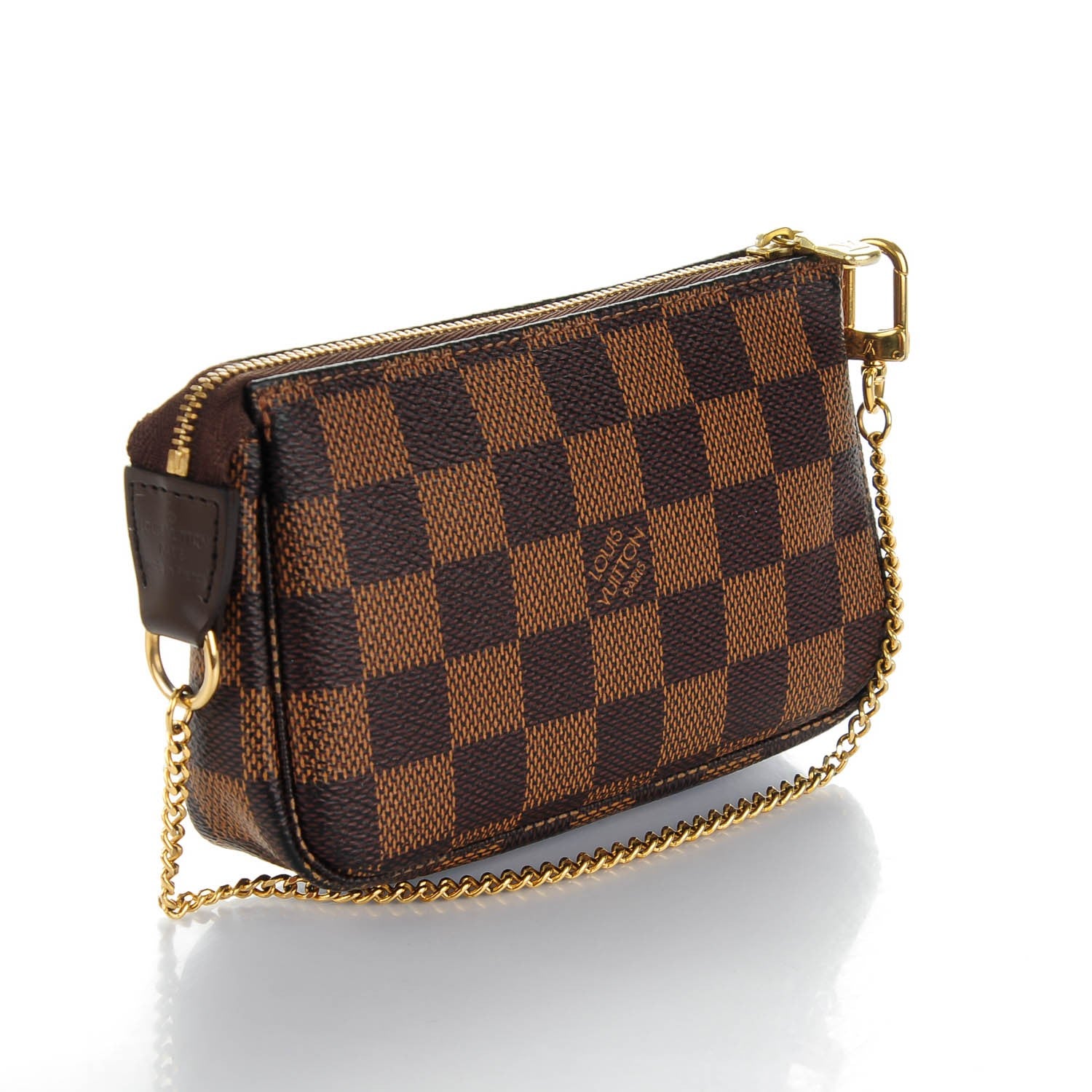 Louis Vuitton Damier Ebene Mini Pochette Accessories 3 of 7