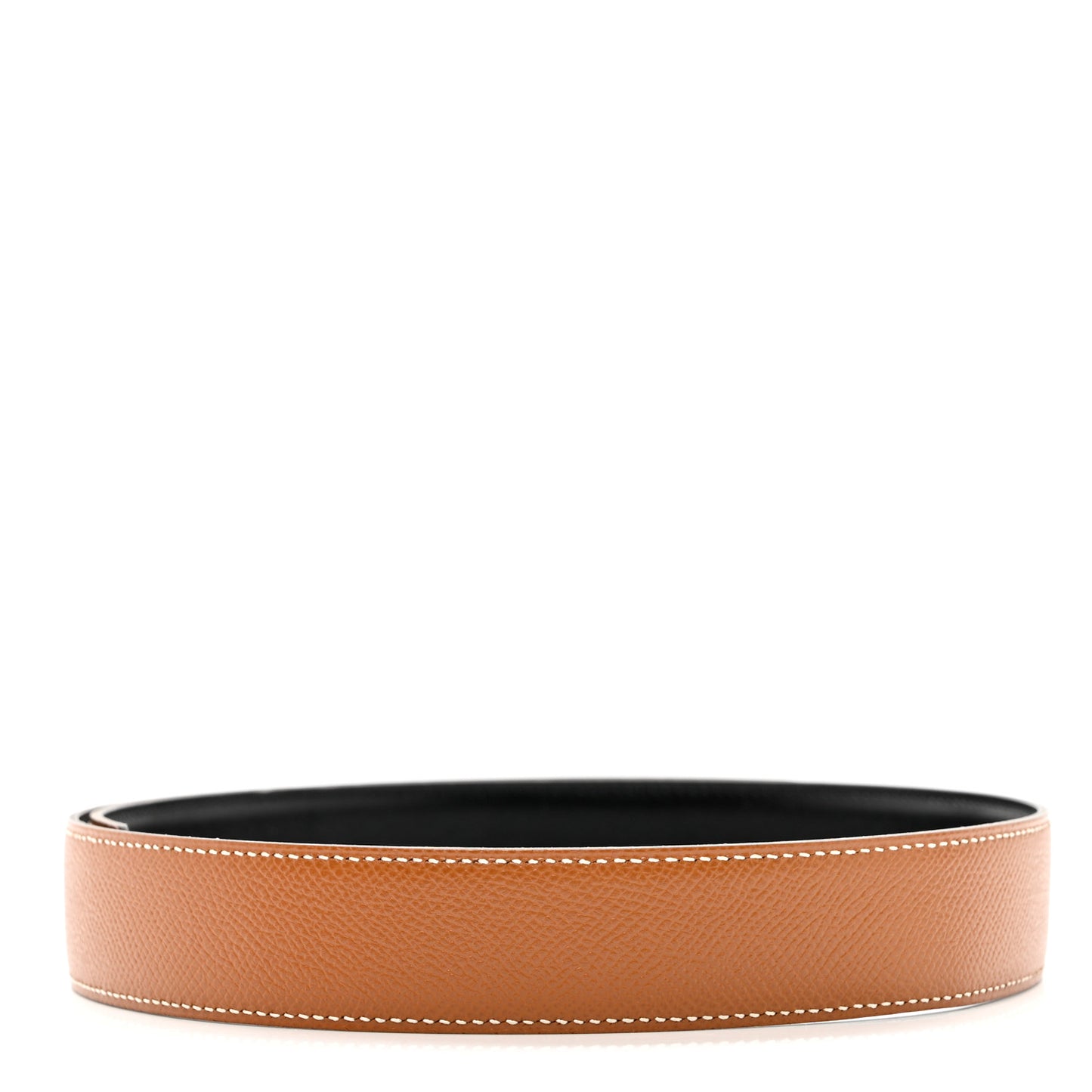 Swift Courchevel 24mm Belt Strap 70 Black Gold