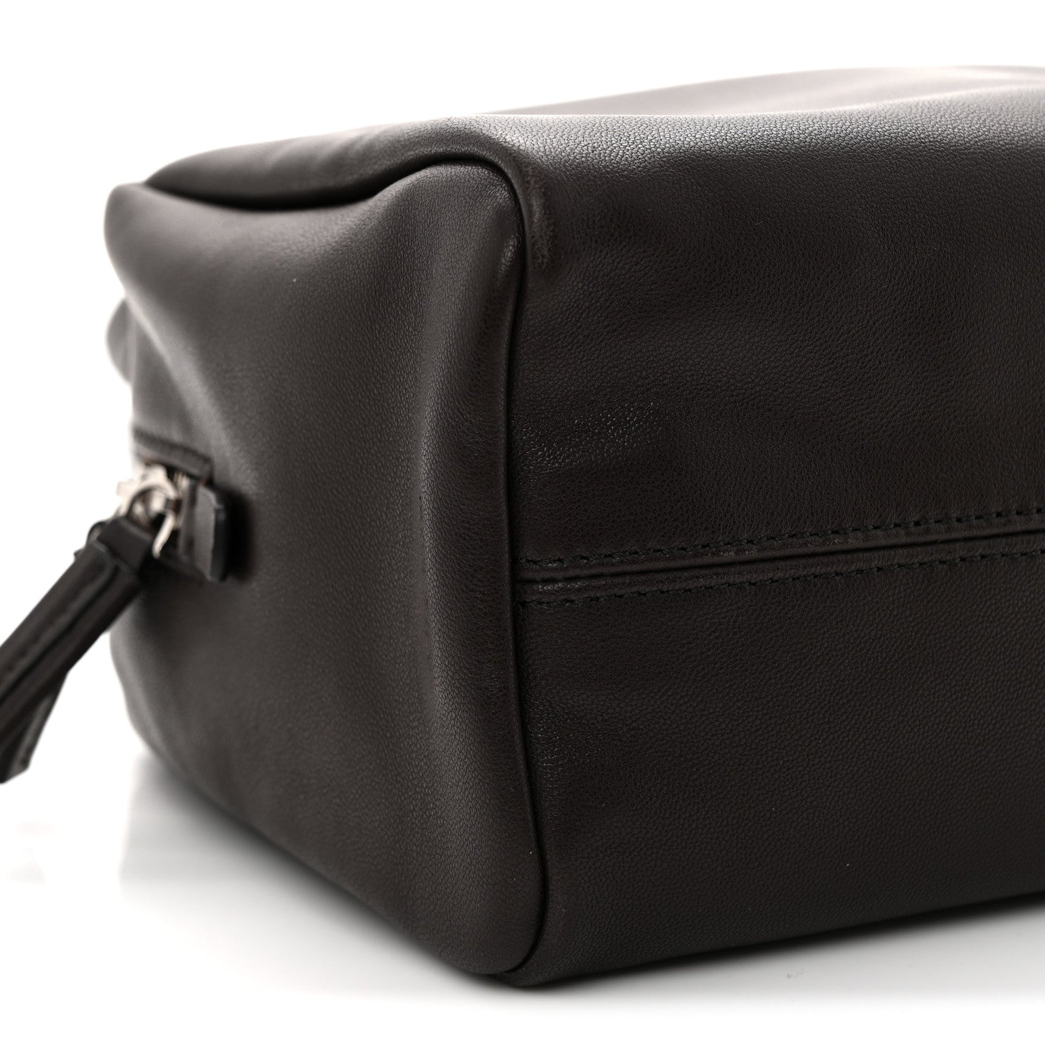 The Row Nappa Astra Bowling Bag Dark Brown Ans 8 of 9
