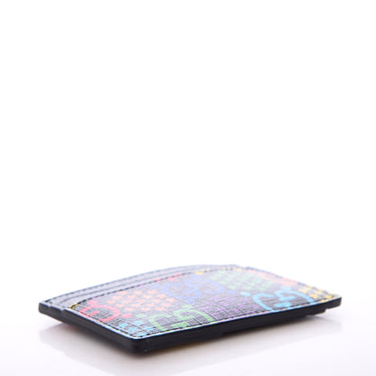 Gucci GG Supreme Monogram Psychedelic Card Holder Black 4 of 7