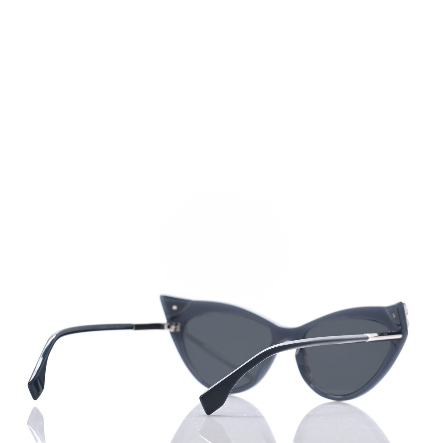 Acetate Metal FF Cat Eye Sunglasses FF 0356/S Blue
