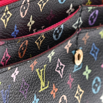 Louis Vuitton Monogram Multicolor Sarah Wallet Black Grenade 10 of 11
