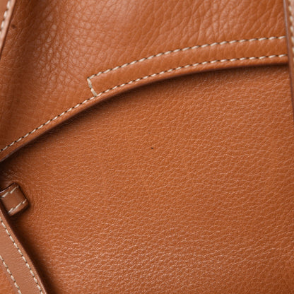 Christian Dior Calfskin Saddle Shopper Beige 8 of 11