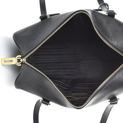 Prada Saffiano Lux Bauletto Black 5 of 12