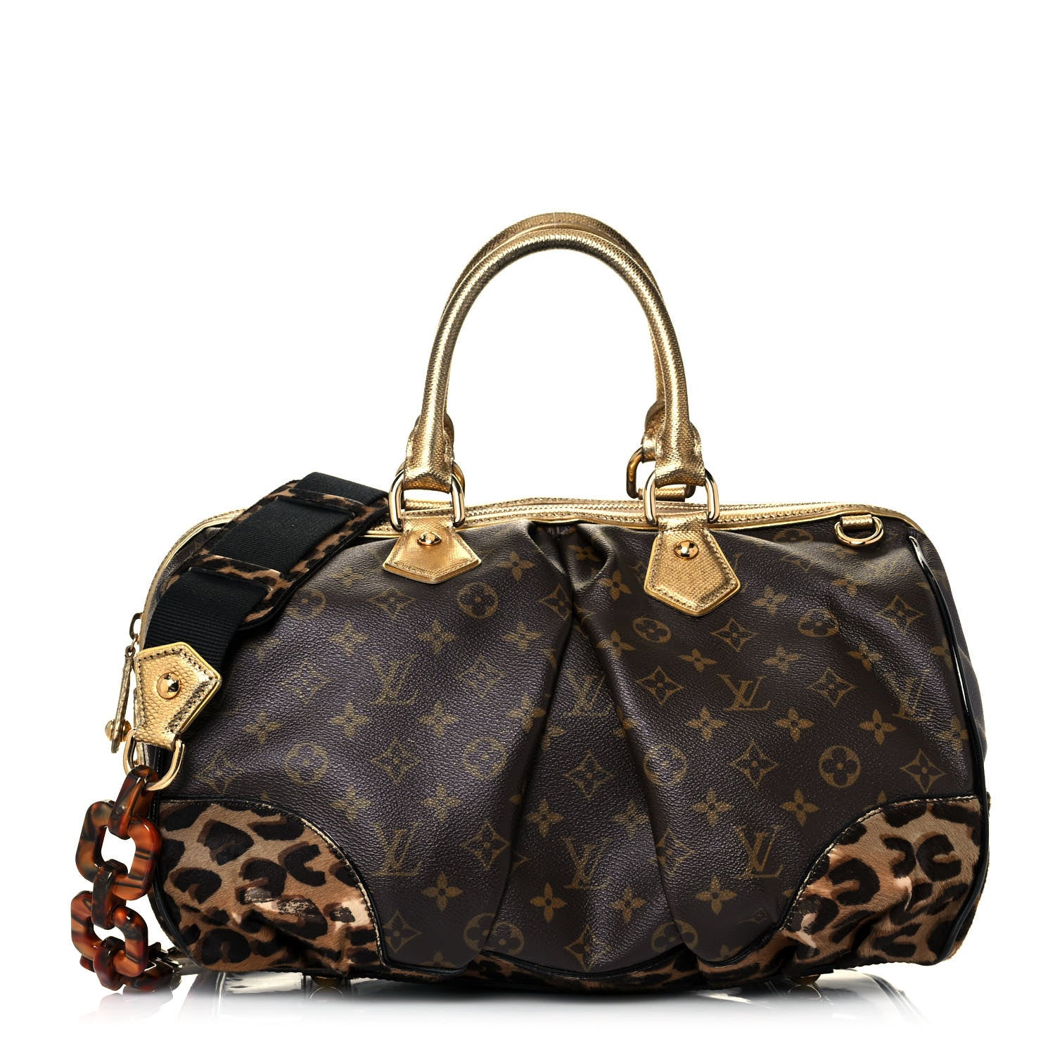 Louis Vuitton Monogram Leopard Stephen Bag 1 of 13