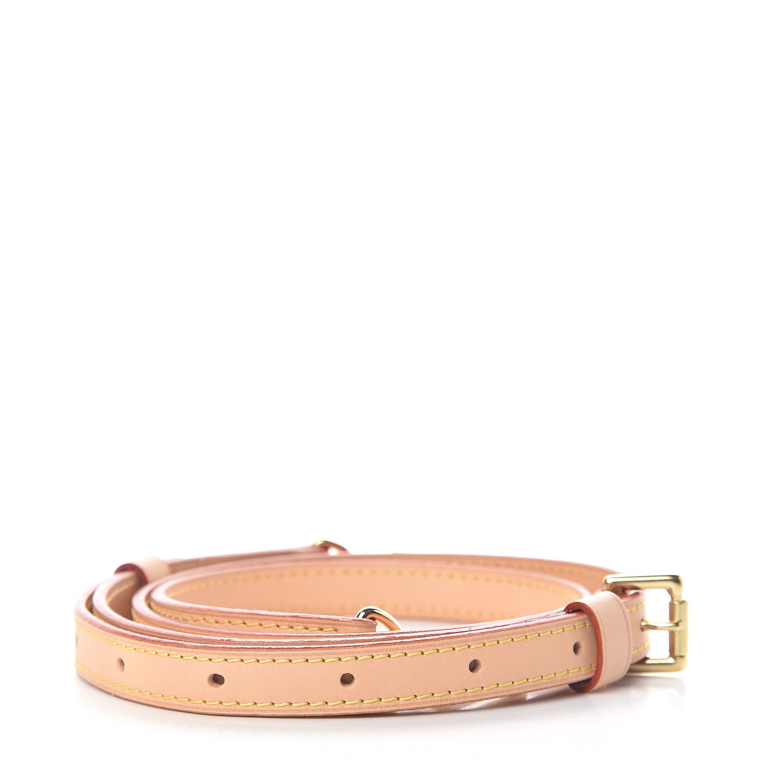 Louis Vuitton Vachetta 16mm Adjustable Shoulder Strap VVN 2 of 3