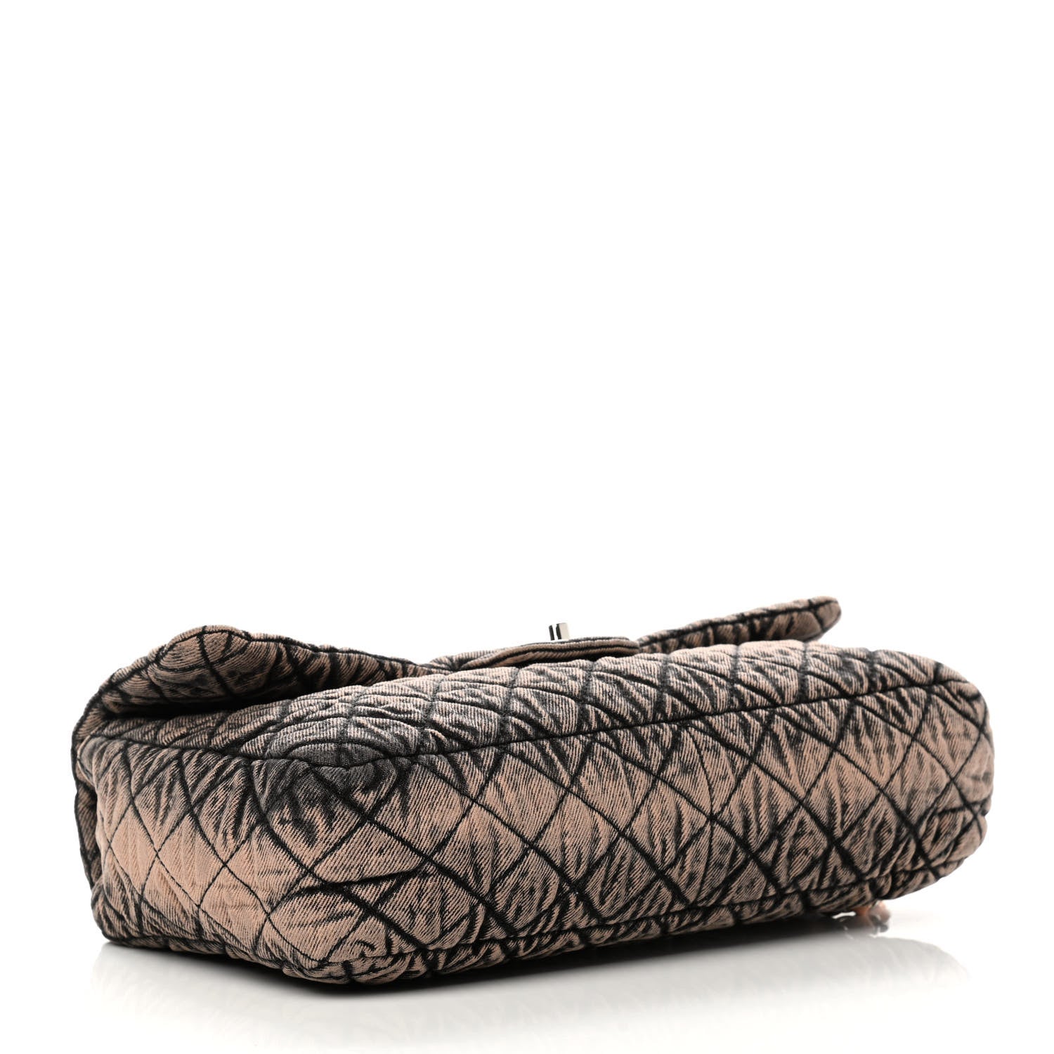 Chanel Denim Quilted Denimpression Flap Rose Clair 4 of 10