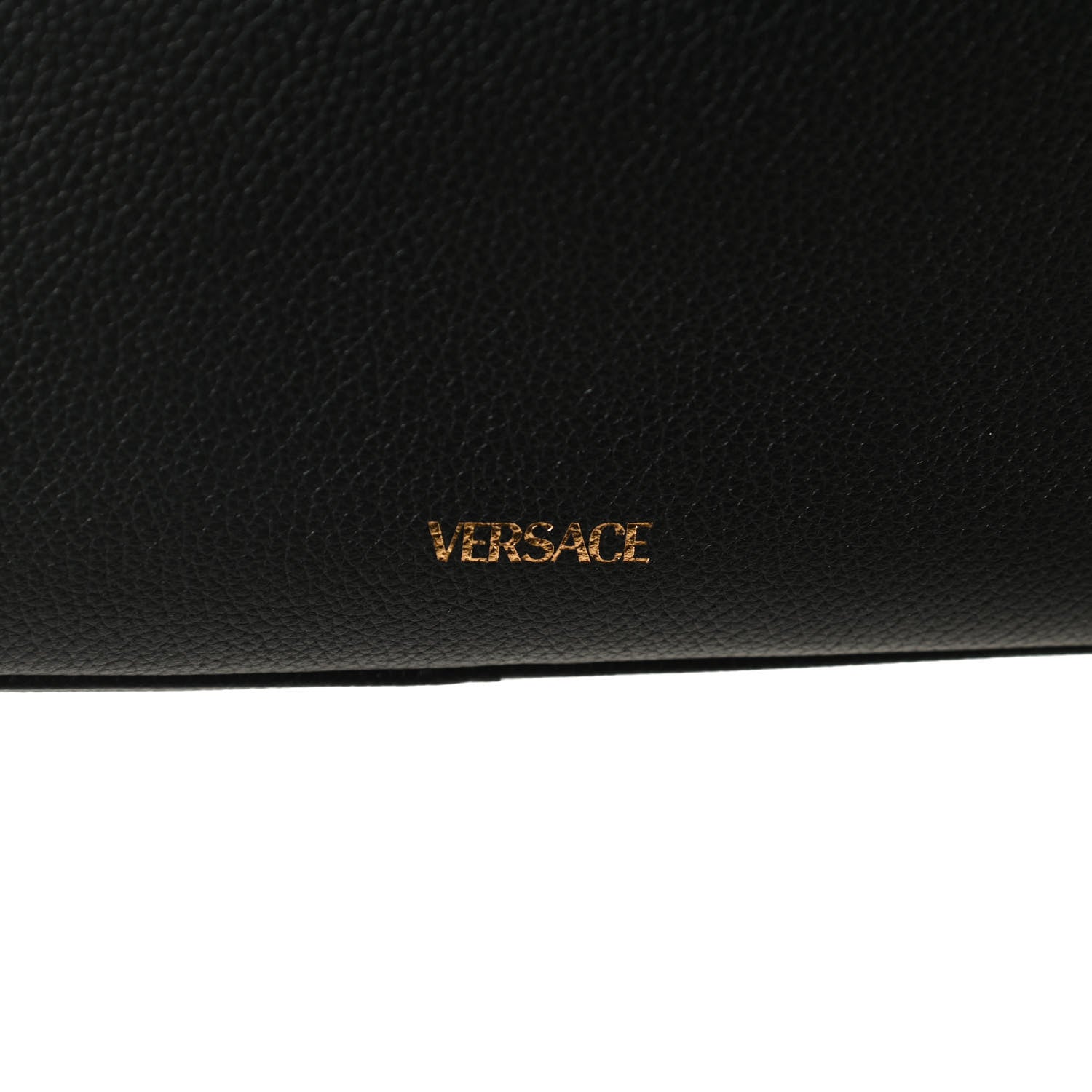Versace Grained Calfskin Medusa Camera Bag Black 7 of 13