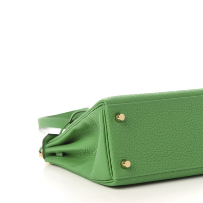Hermes Togo Kelly Retourne 25 Bambou 8 of 12