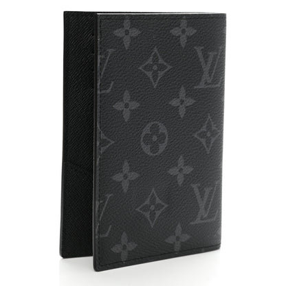 Louis Vuitton Monogram Eclipse Passport Cover 3 of 9