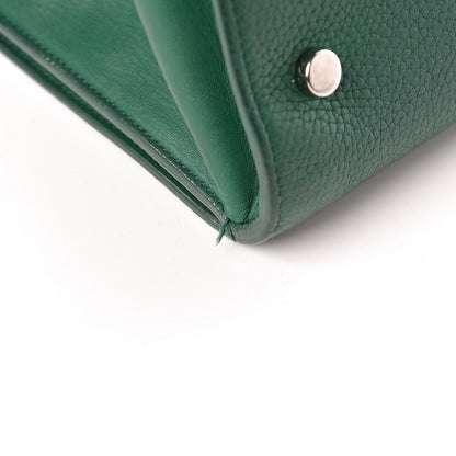 Christian Dior Bullcalf Large Diorever Flap Green 12 of 13
