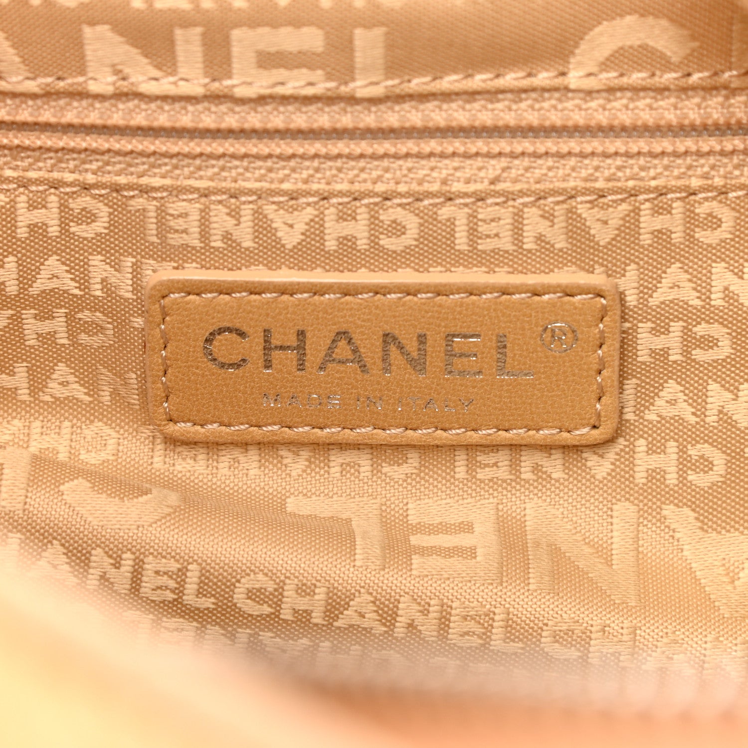 Chanel Deerskin Medium Bolt Bag Beige 13 of 18
