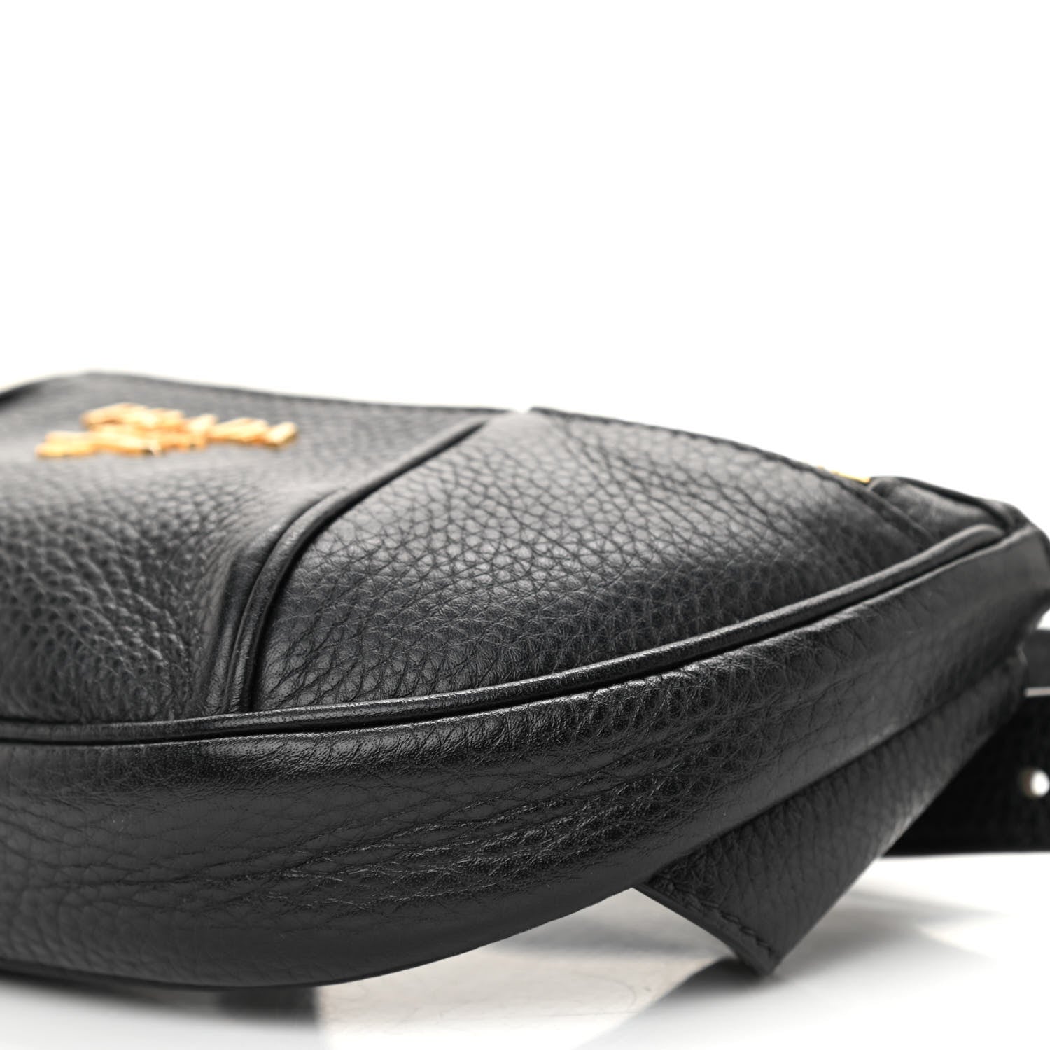 Prada Vitello Daino Small Belt Bag Black 9 of 11