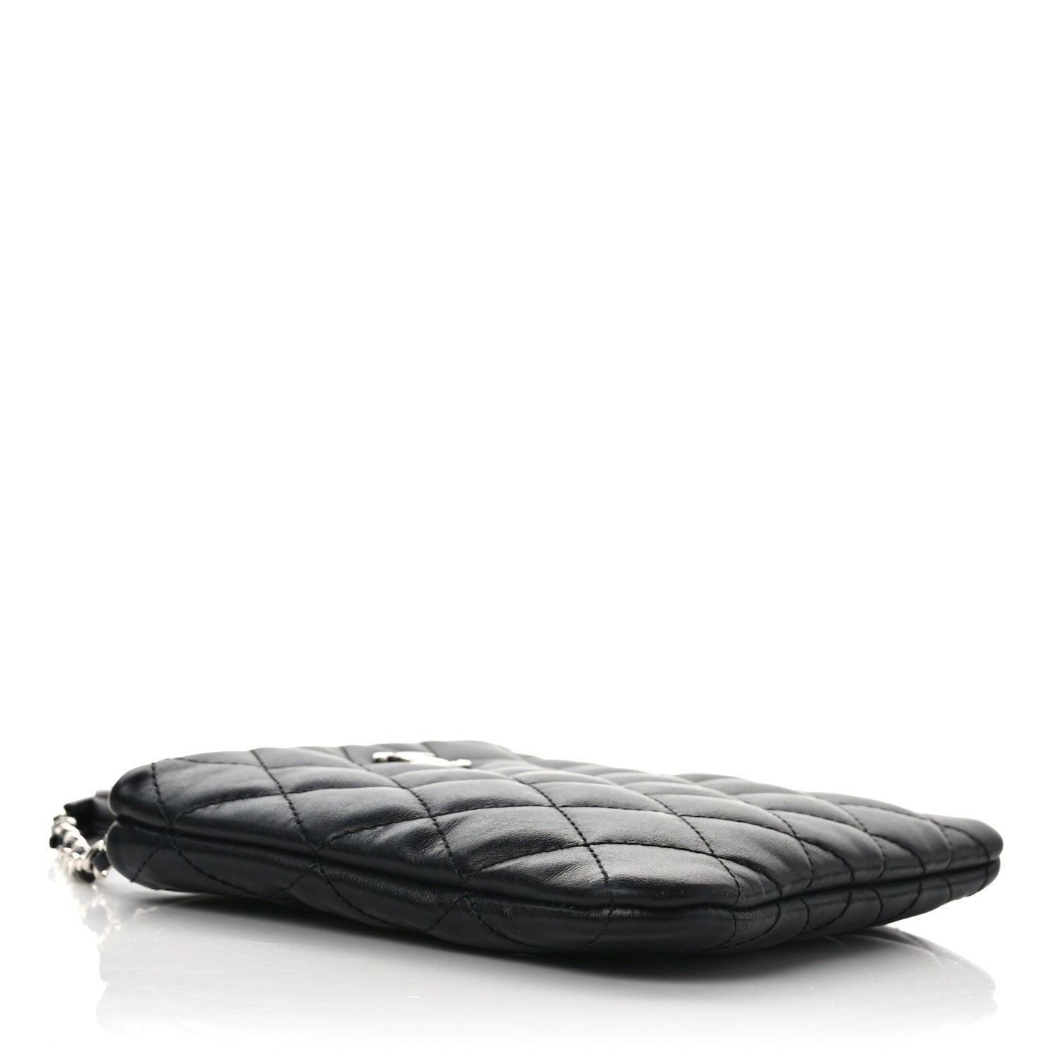 Chanel Lambskin Quilted Crossbody Bag Black 3 of 8