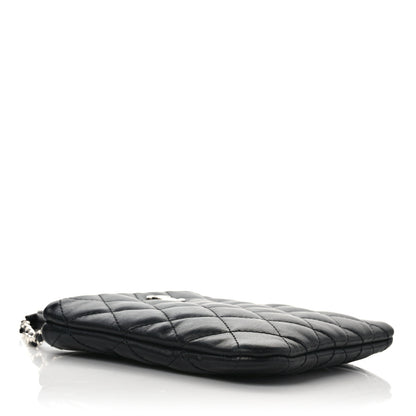 Chanel Lambskin Quilted Crossbody Bag Black 3 of 8