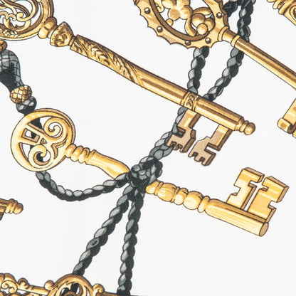 Hermes Silk Keys Les Cles Scarf 90 4 of 5