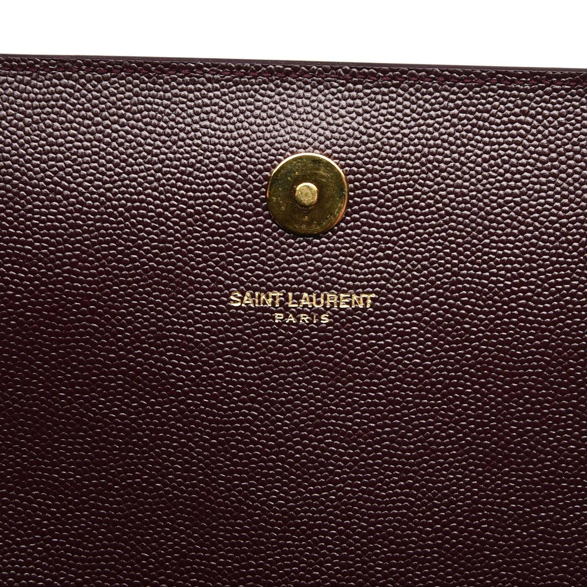 Grain De Poudre Classic Monogram Clutch Amaranto