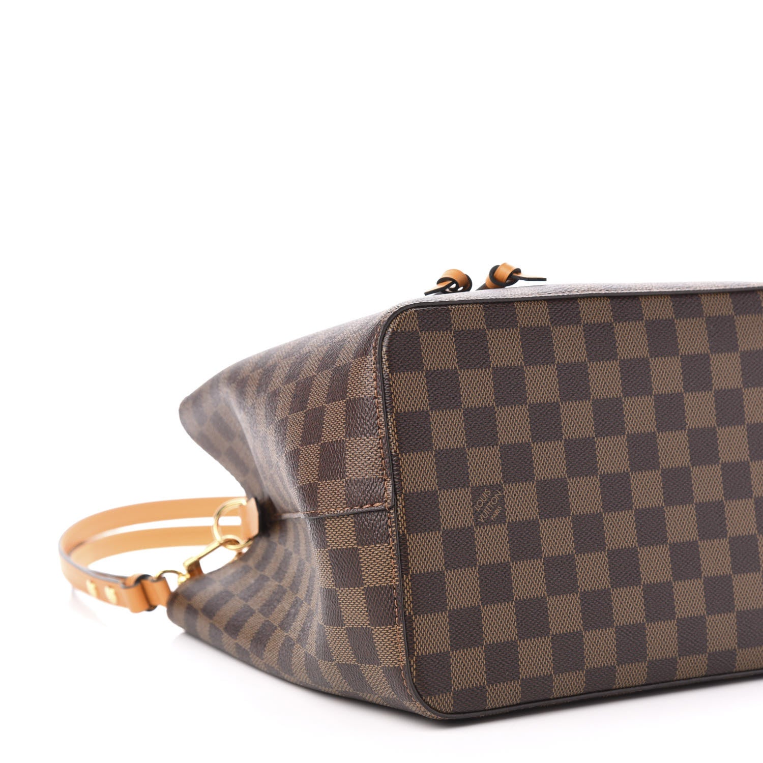 Louis Vuitton Damier Ebene Neonoe MM Safran 6 of 11