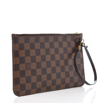 Louis Vuitton Damier Ebene Neverfull MM GM Pochette 3 of 10