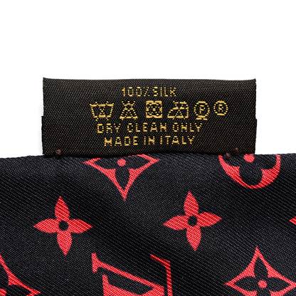 Louis Vuitton Silk Monogram Tribute To Alma BB Bandeau Black 4 of 4