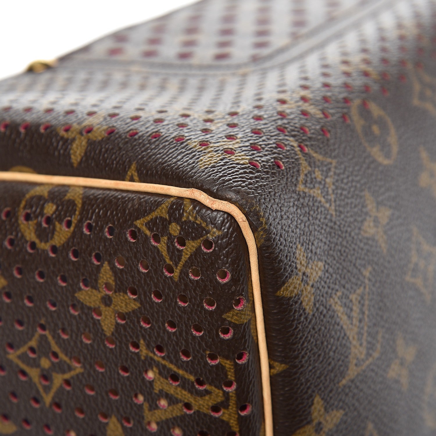Louis Vuitton Monogram Perforated Speedy 30 Fuchsia 7 of 11