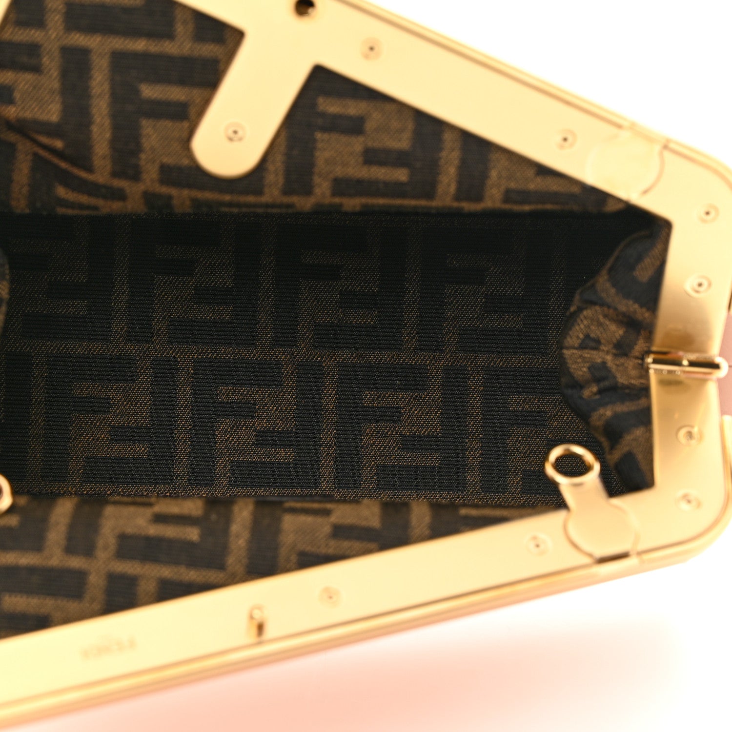 Fendi Shiny Nappa Small Fendi First Poudre 5 of 11