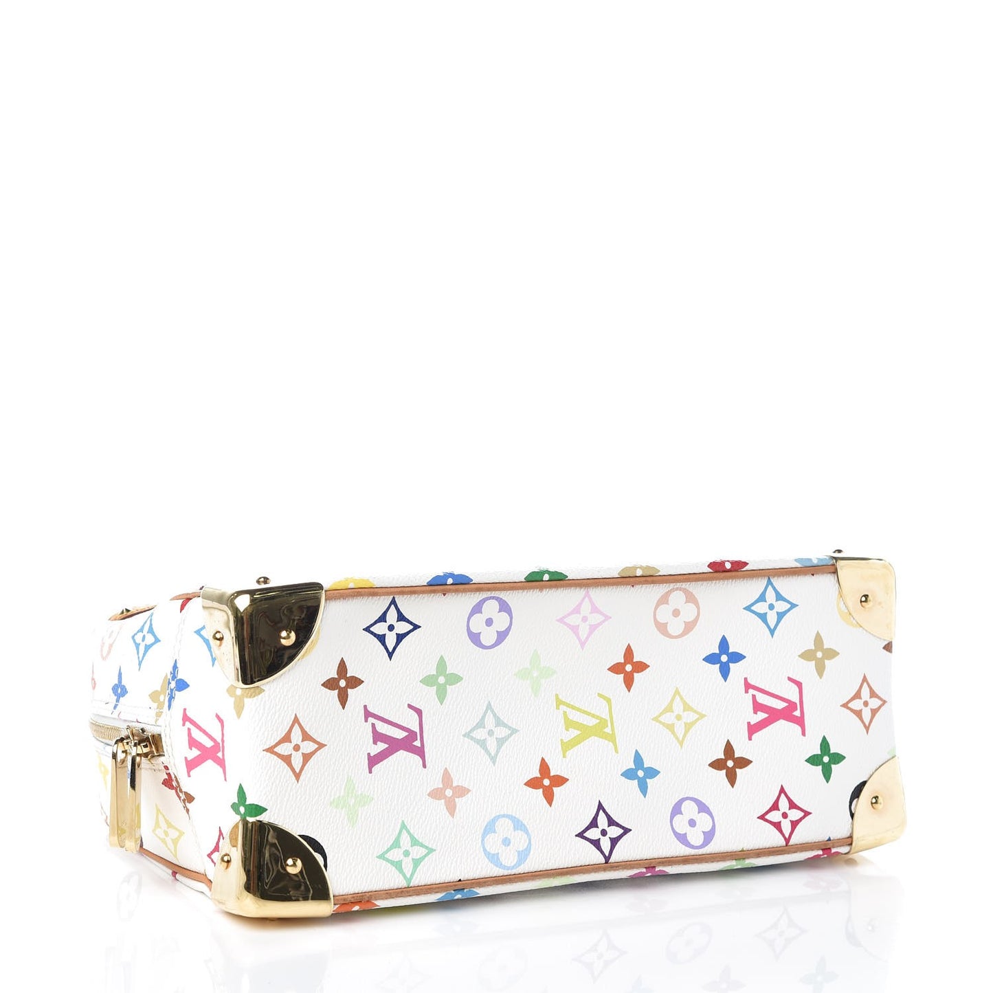 Monogram Multicolor Trouville White