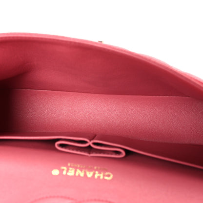 Chanel Caviar Quilted Medium Double Flap Pink 4 of 9
