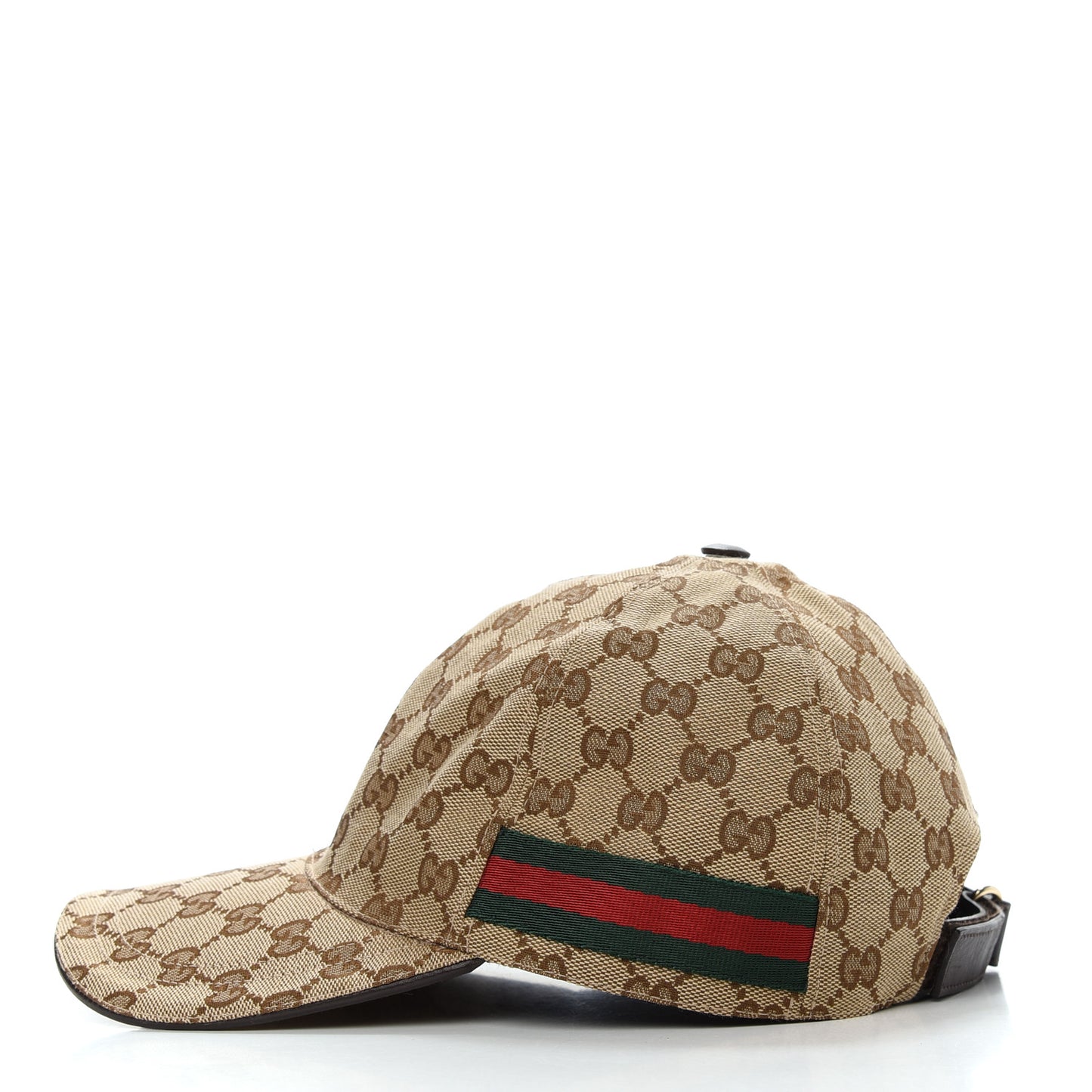 Monogram Web Baseball Hat M Beige Cocoa