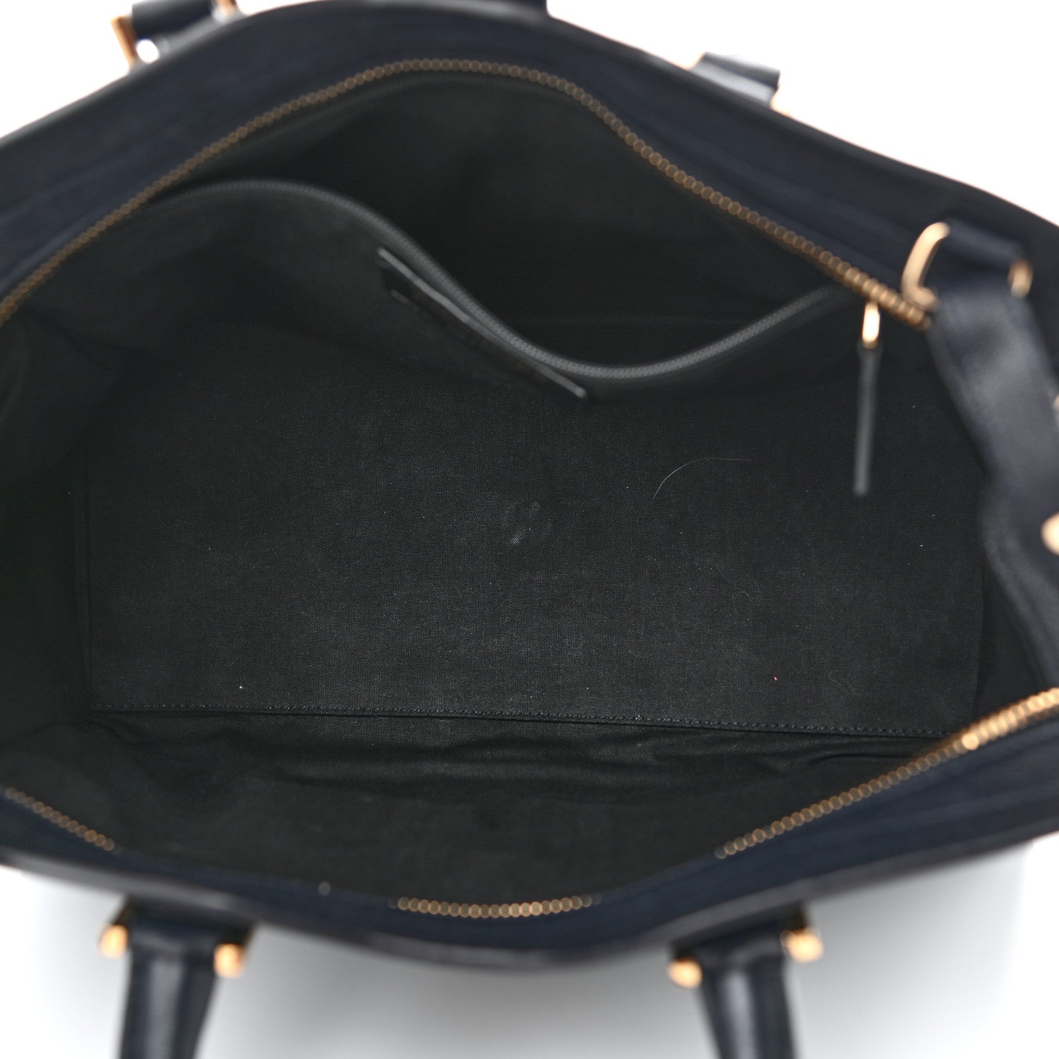 Saint Laurent Sheepskin Small Cabas ChYc Navy 5 of 10