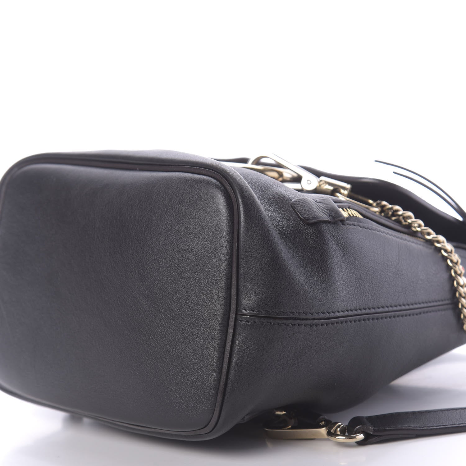 Chloe Suede Calfskin Small Faye Backpack Black 6 of 11