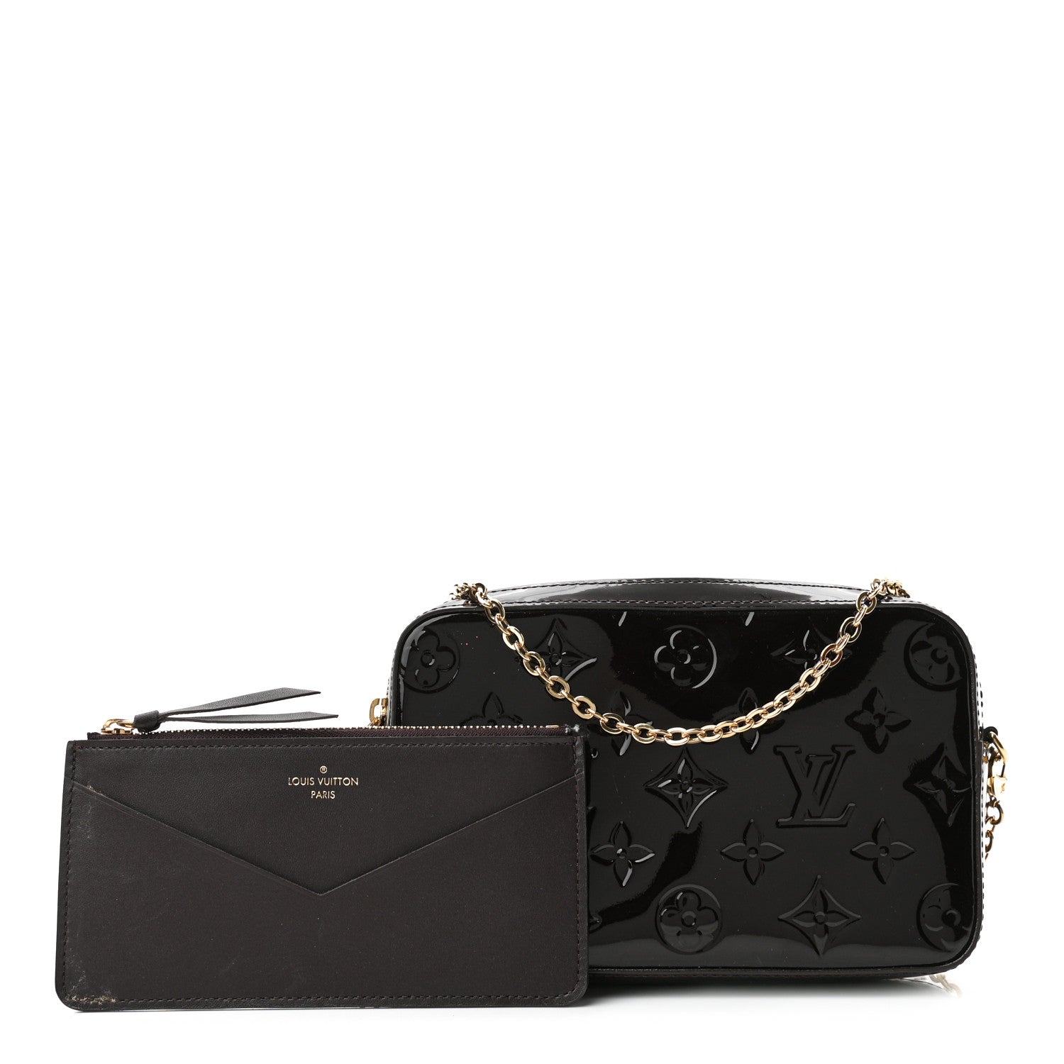 Louis Vuitton Vernis Camera Pouch Amarante 1 of 12